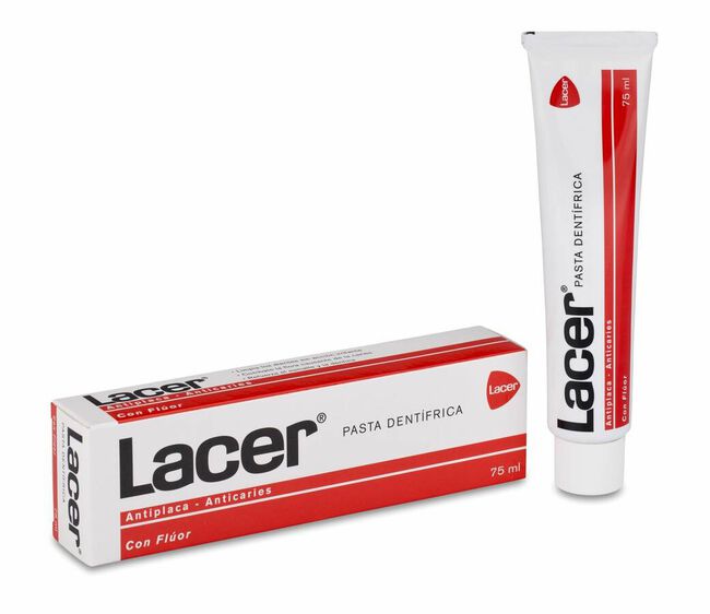 Lacer Pasta Con Fluor 75 ml 