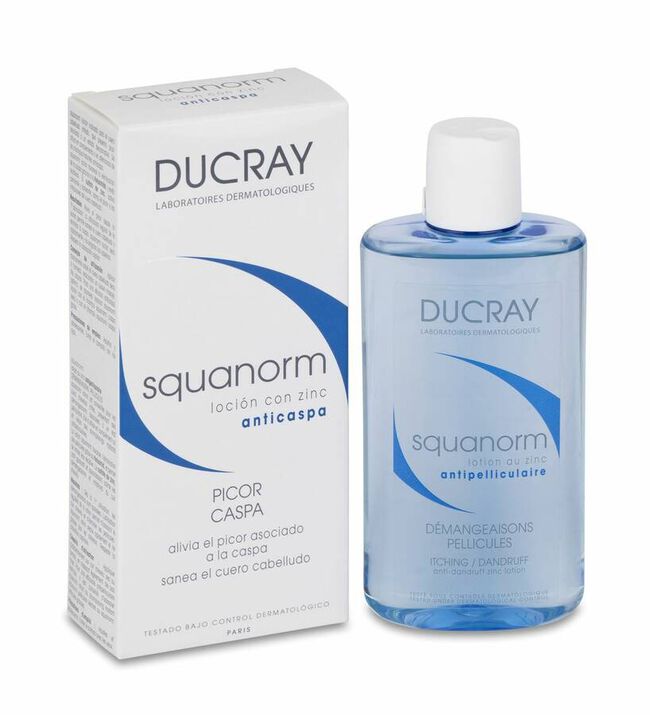 Squanorm Loción Anticaspa Ducray 200 ml 