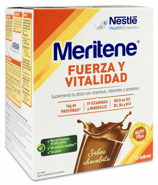 Meritene 30 gr 15 U Chocolate 