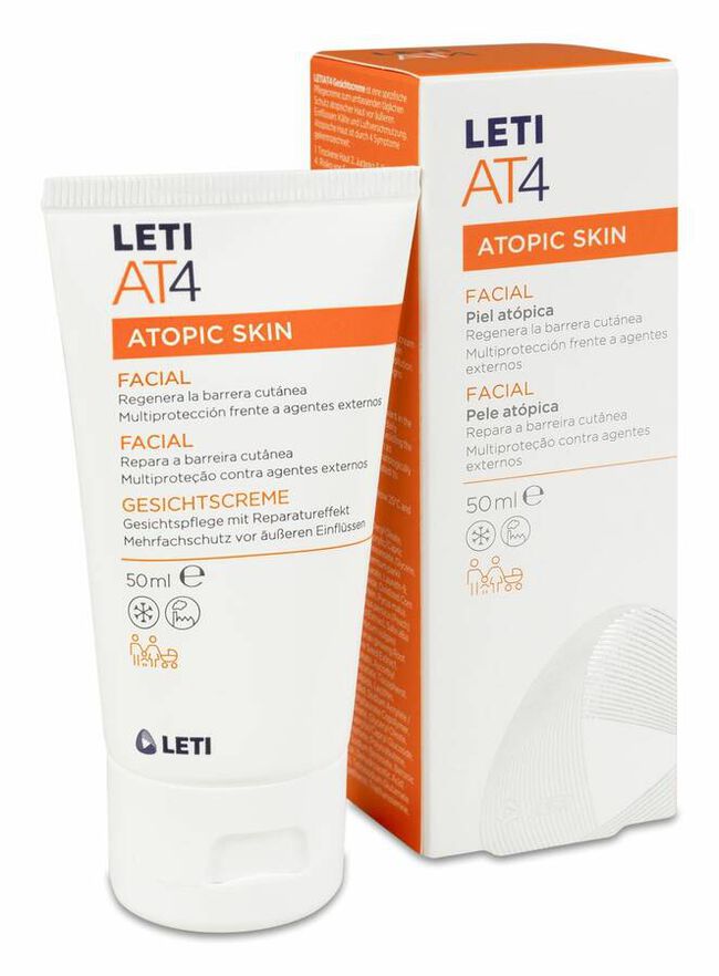 Leti At-4 Crema Facial 50 ml 