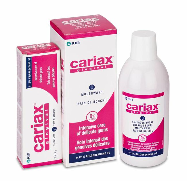 Pack Cariax Gingival Colutorio + Pasta Dentífrica de Regalo, 1 Ud