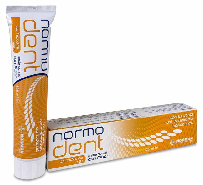 Normodent Clorhexidina Pasta Dental, 125 ml