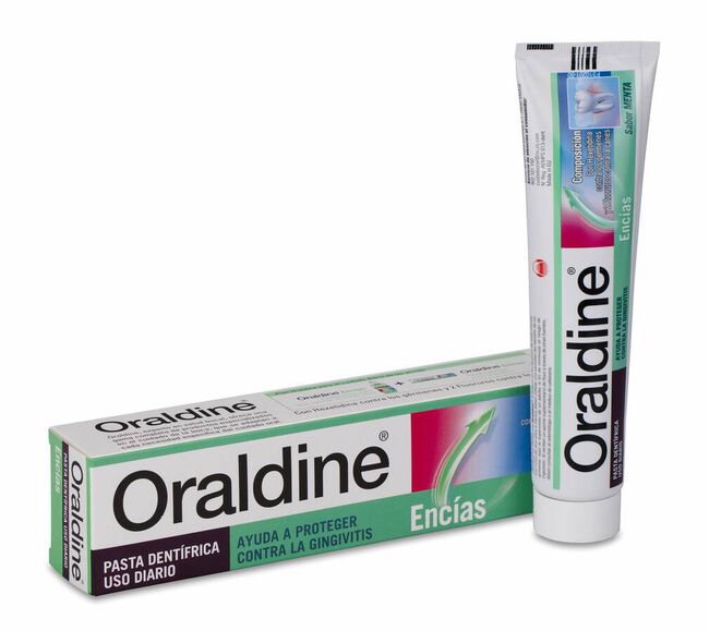 Oraldine Encías Pasta Dentífrica Menta, 125 ml