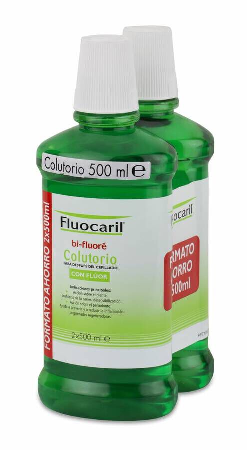 Duplo Fluocaril Bi-Fluore Colutorio Con Flúor, 2 Unidades