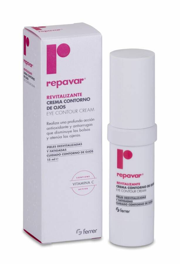 Repavar Revitalizante Crema Contorno de Ojos, 15 ml