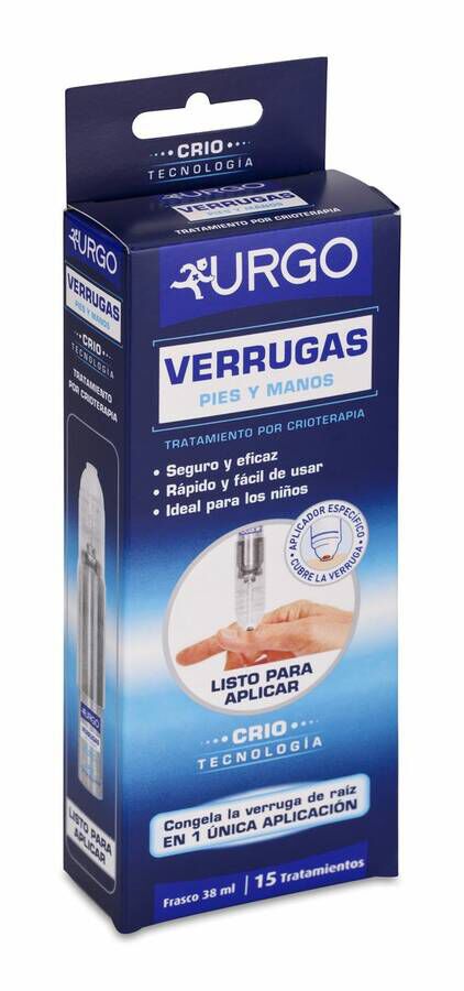 Urgo Tratamiento de Verrugas en Pies y Manos, 38 ml