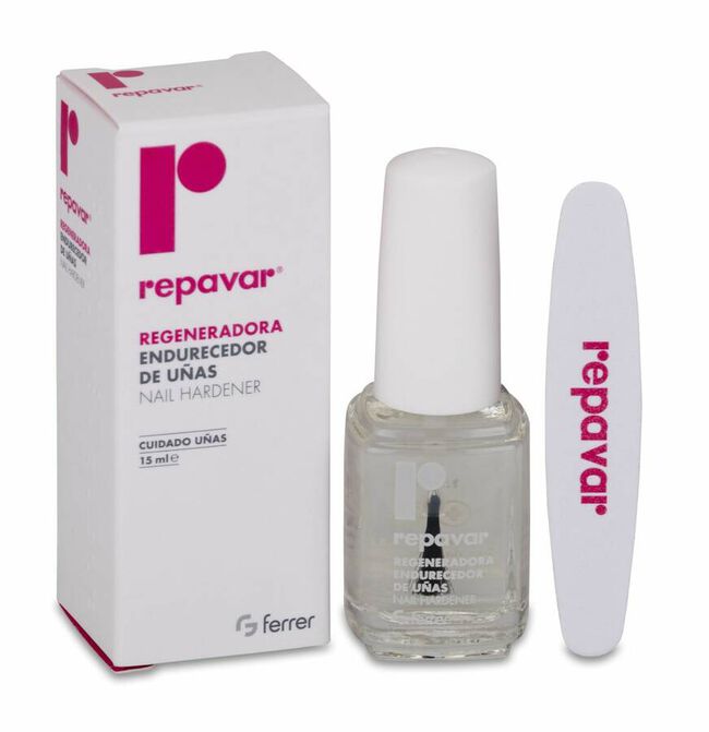 Repavar Regeneradora Endurecedor De Uñas, 15 ml