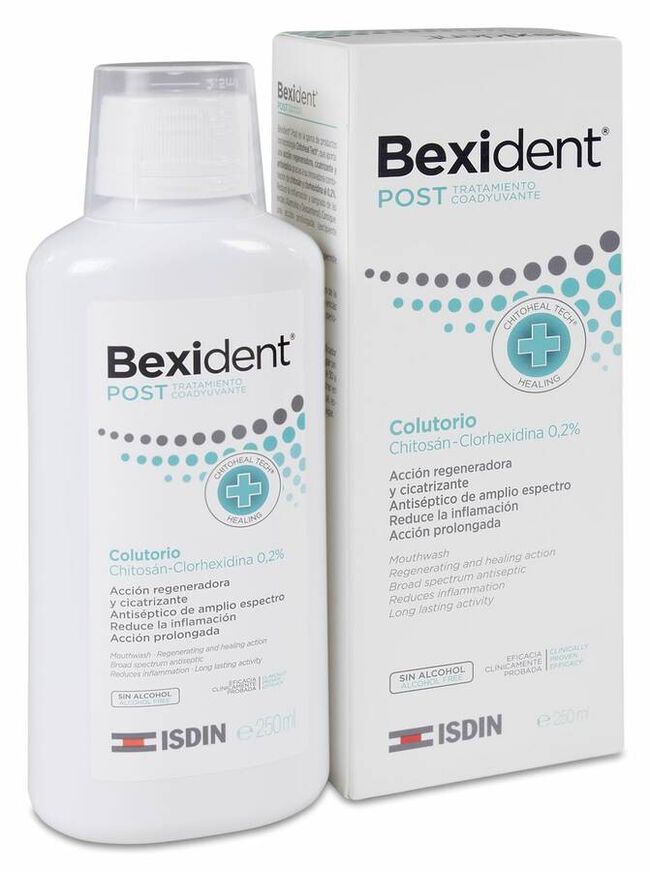 Isdin Bexident Post Tratamiento Colutorio, 250 ml