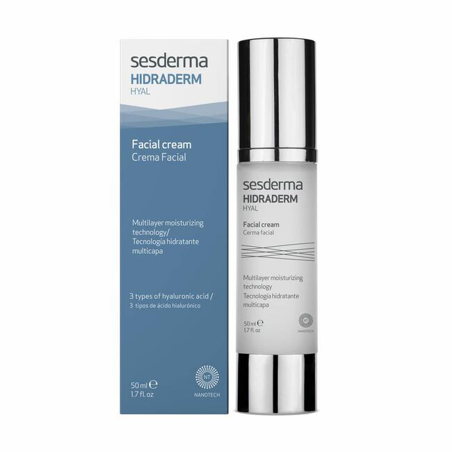 Sesderma Hidraderm Hyal Crema Hidratante Facial, 50 ml