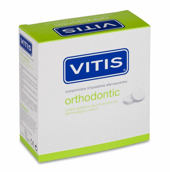 Vitis Orthodontic Limpieza, 32 Comprimidos