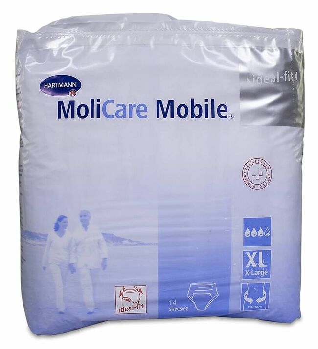 MoliCare Mobile Talla XL, 14 Uds