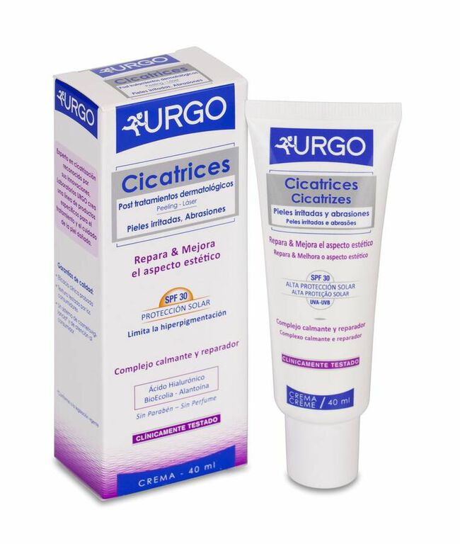 Urgo Cicatrices SPF 30+ Crema, 40 ml