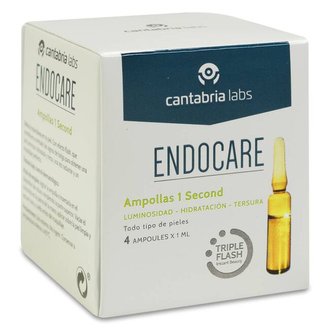 Endocare 1 Second Triple Flash, 4 Ampollas