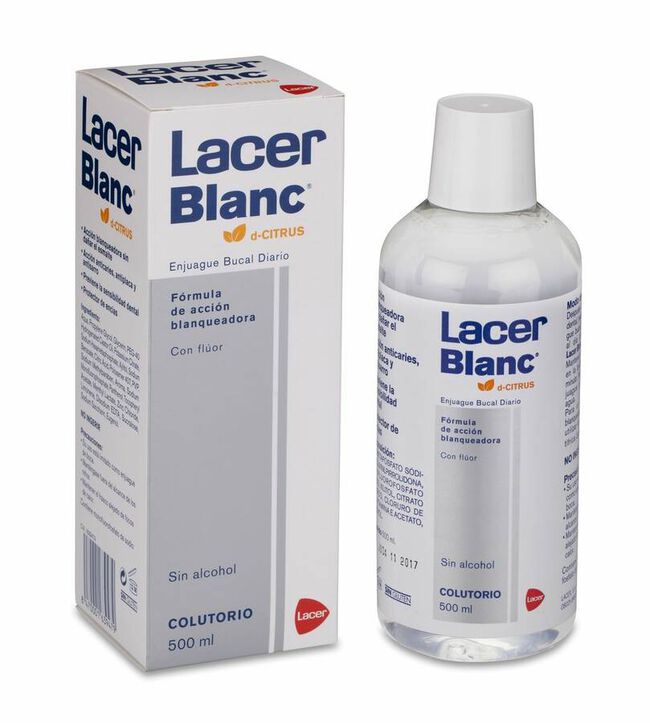 Lacer Blanc Plus D- Citrus Colutorio, 500 ml