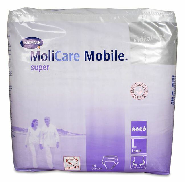 Molicare Mobile Súper L, 14 Uds