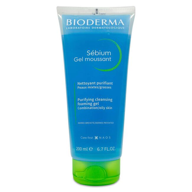 Bioderma Sebium Gel Moussant Piel Grasa, 200 ml