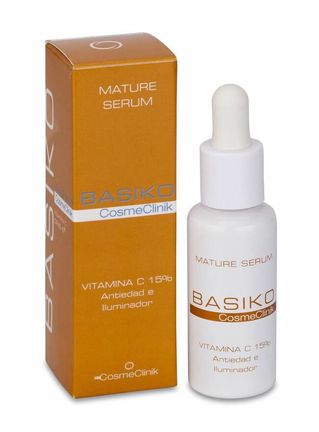 Basiko Mature Serum Antiedad Iluminador, 30 ml