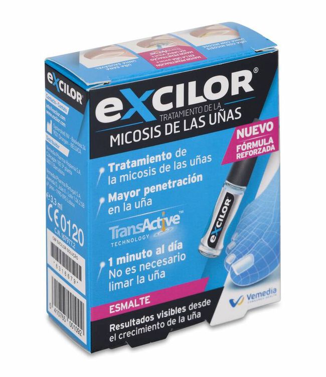 Excilor Laca de Uñas, 3,3 ml