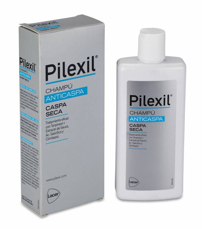 Pilexil Champú Caspa Seca, 300 ml