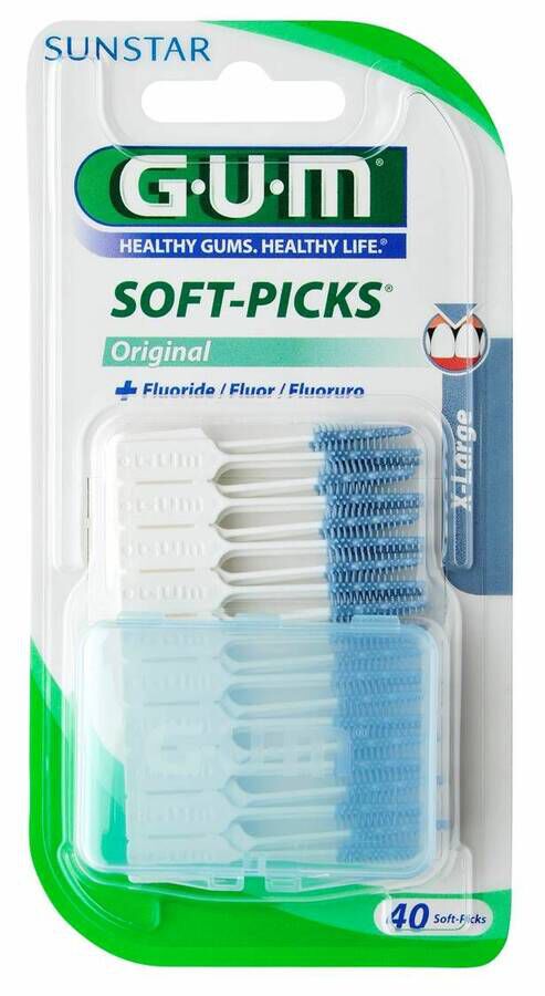 GUM Soft-Picks Original X-Large, 40 Uds