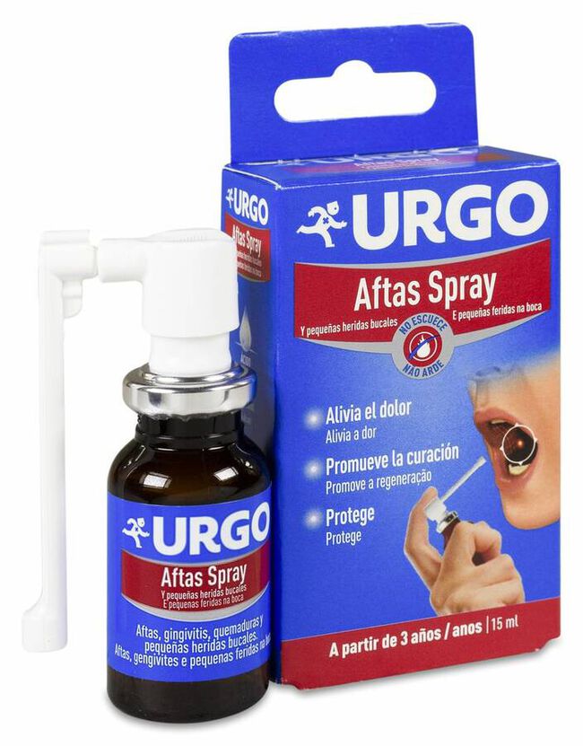 Urgo Aftas Spray, 15 ml