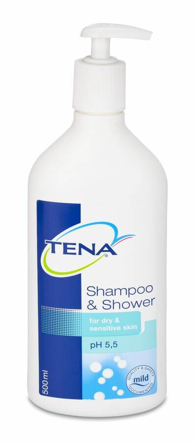 Tena Shampoo & Shower, 500 ml