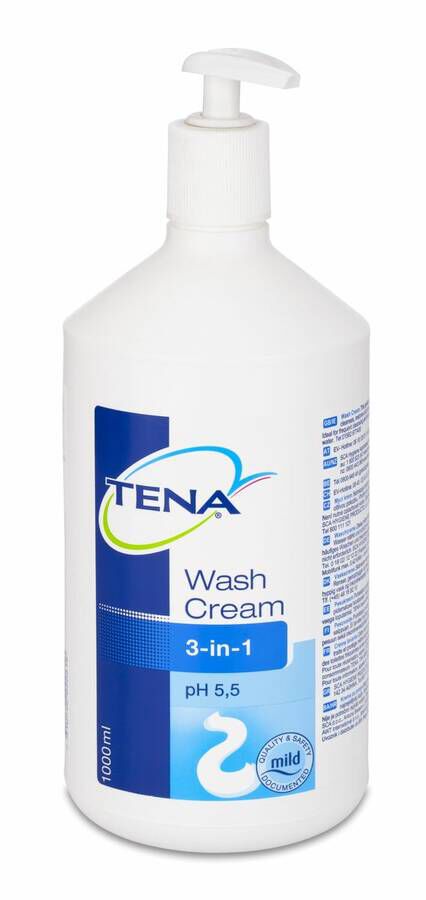 Tena Crema Limpiadora, 1 L