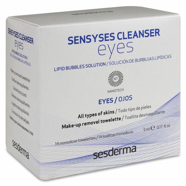 Sesderma Sensyses Cleanser Eyes, 14 Uds