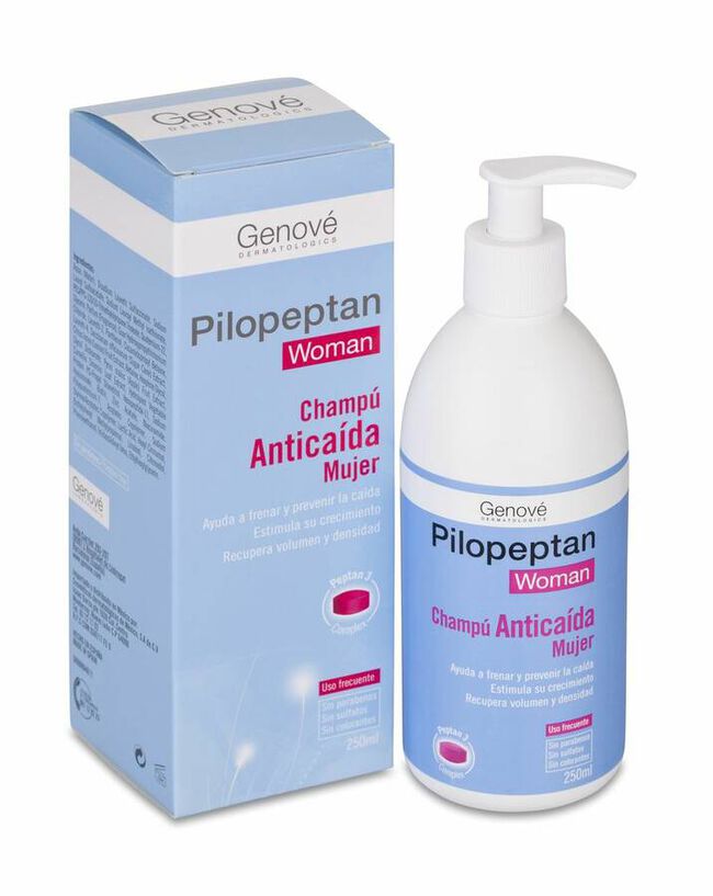 Pilopeptan Woman Chamú Anticaída, 250 ml