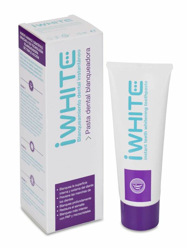 iWhite Pasta Dentífrica Blanqueadora, 75 ml