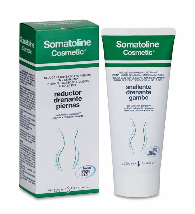 Somatoline Reductor Drenante Piernas, 200 ml