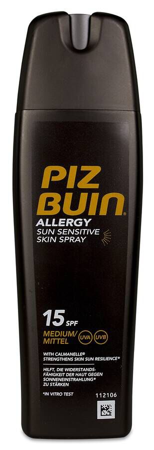 Piz Buin Allergy SPF15 Spray, 200 ml