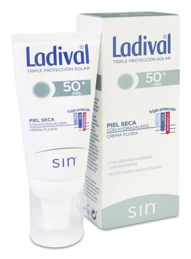 Ladival Fotoprotector para Pieles Secas SPF 50+, 50 ml