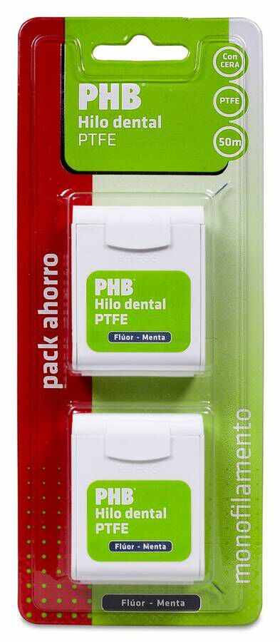 Duplo PHB Hilo Dental Flúor-Menta, 2 Uds