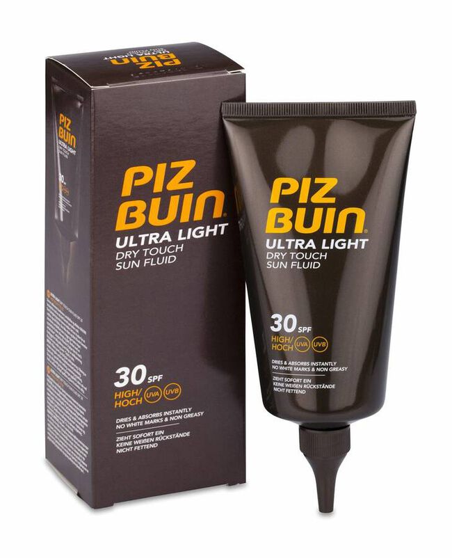 Piz Buin Ultra Light Dry Touch Fluido Solar SPF 30, 150 ml