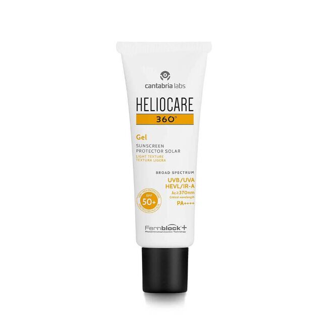 Heliocare 360º SPF 50+ Gel Protector Solar, 50 ml