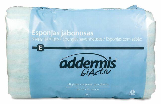 Addermis Esponja Jabonosa, 20 Uds