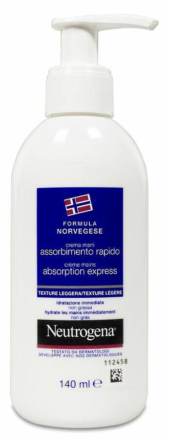 Neutrogena Crema Manos Rápida Absorción, 140 ml