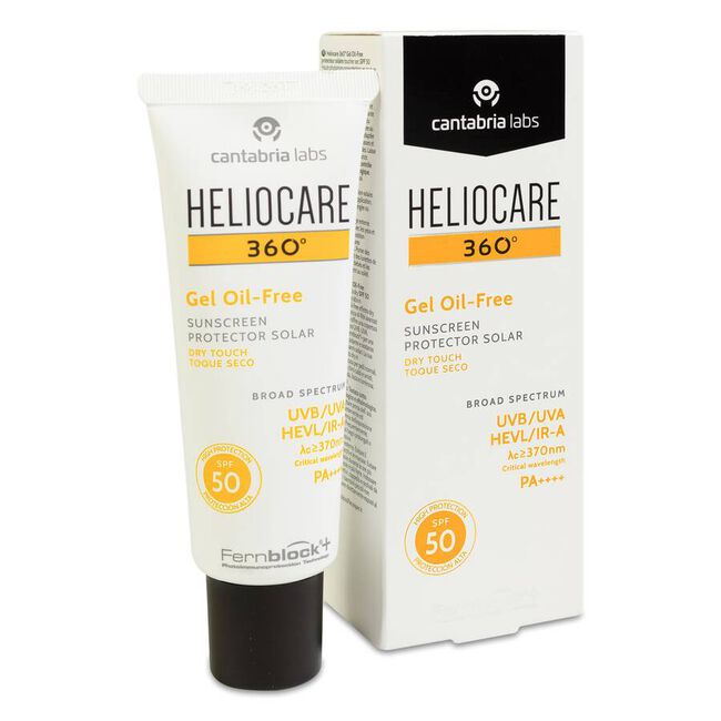 Heliocare 360º SPF 50 Fluido Gel Oil Free Protector Solar, 50 ml