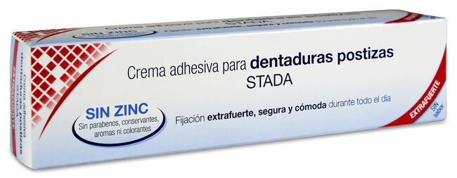 Care+ Crema Adhesiva Dentadura Postiza, 40 g