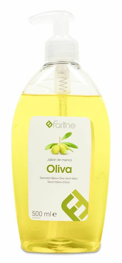 Farline Jabón de Manos Aceite de Oliva, 500 ml