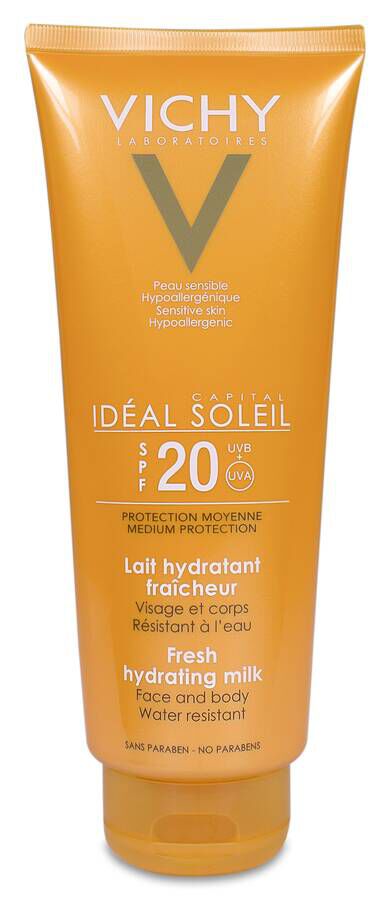 Vichy Idéal Soleil  Leche Hidratante SPF20, 300 ml