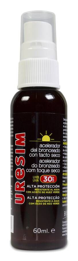 Uresim Acelerador del Bronceado SPF30, 60 ml