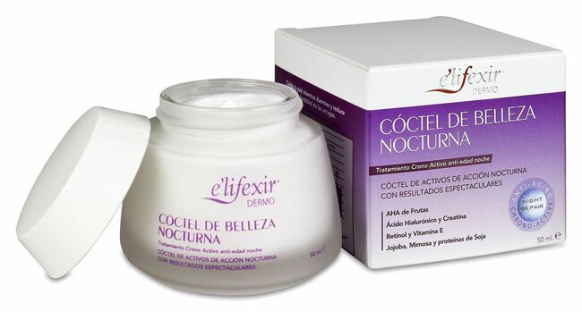 E'lifexir Dermo Cóctel de Belleza Nocturna, 50 ml