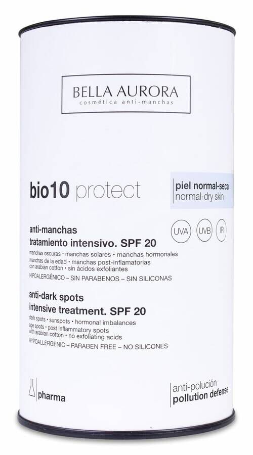 Bella Aurora Bio 10 Fluido Anti-manchas Piel Normal/Seca, 30 ml