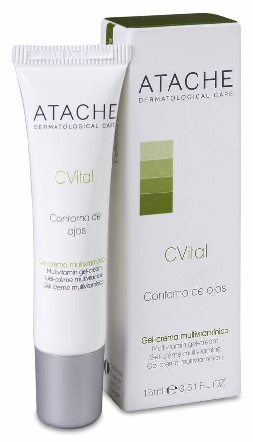 Atache C Vital Contorno de Ojos Multivitamínico, 15 ml