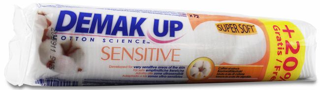 Demak'Up Sensitive Round, 72 Uds