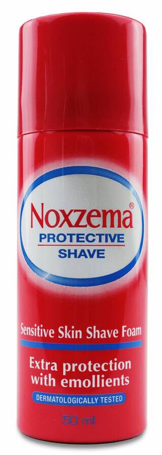 Noxzema Sensitive Espuma de Afeitar, 50 ml