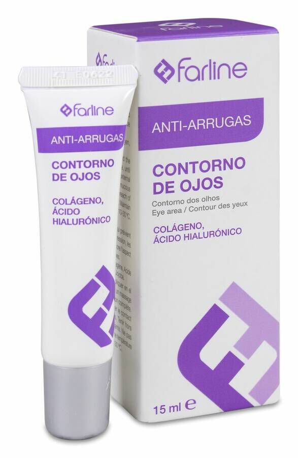 Farline Contorno de Ojos Antiarrugas, 15 ml