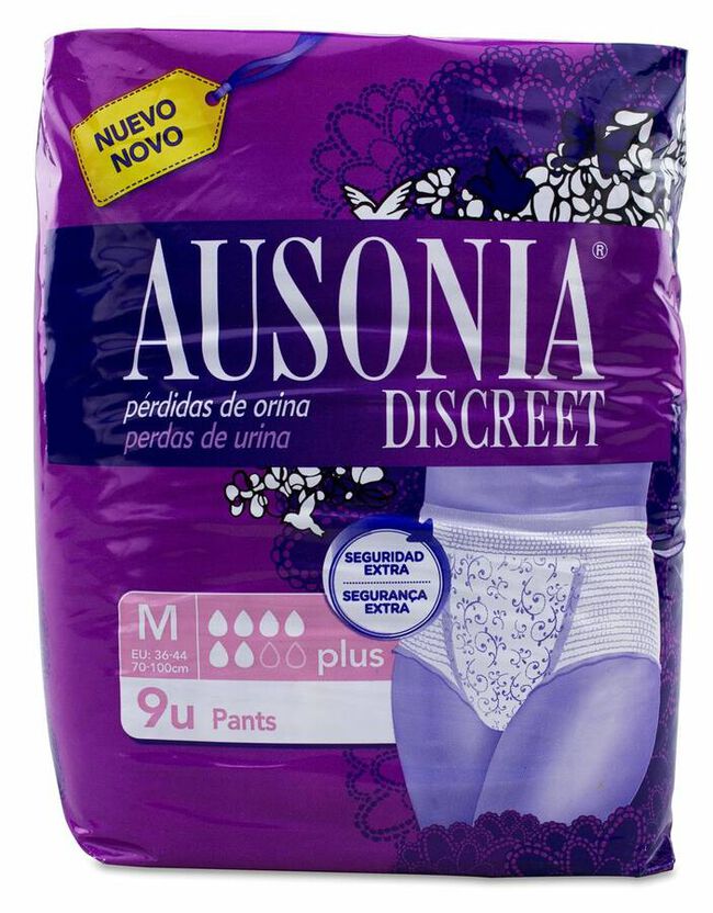 Ausonia Discreet Ropa Interior Plus Talla Mediana